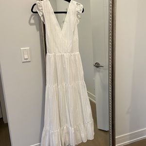 Zara White Dress Size Small